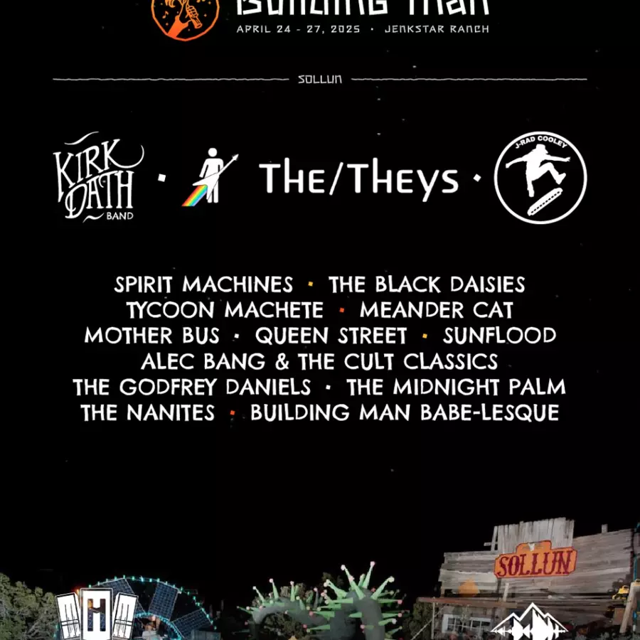 Poster: Building Man Festival - Green River, Utah