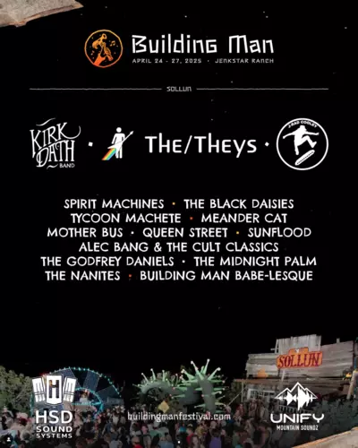 Poster: Building Man Festival - Green River, Utah