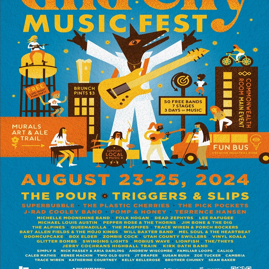 Poster: Grid City Music Fest - Salt Lake City, Utah