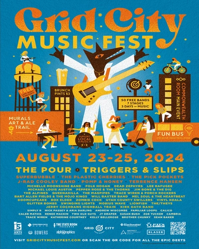 Poster: Grid City Music Fest - Salt Lake City, Utah