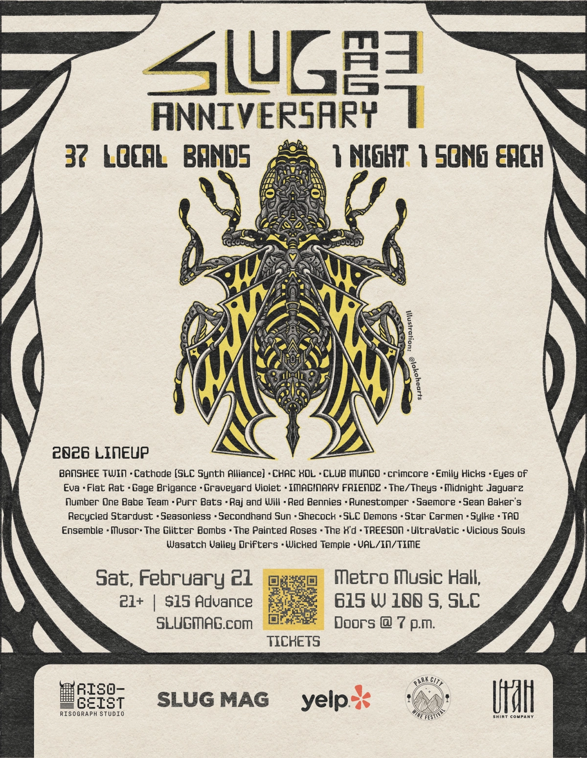SLUG Mag Anniversary